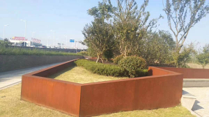 扬中耐候钢挡土墙